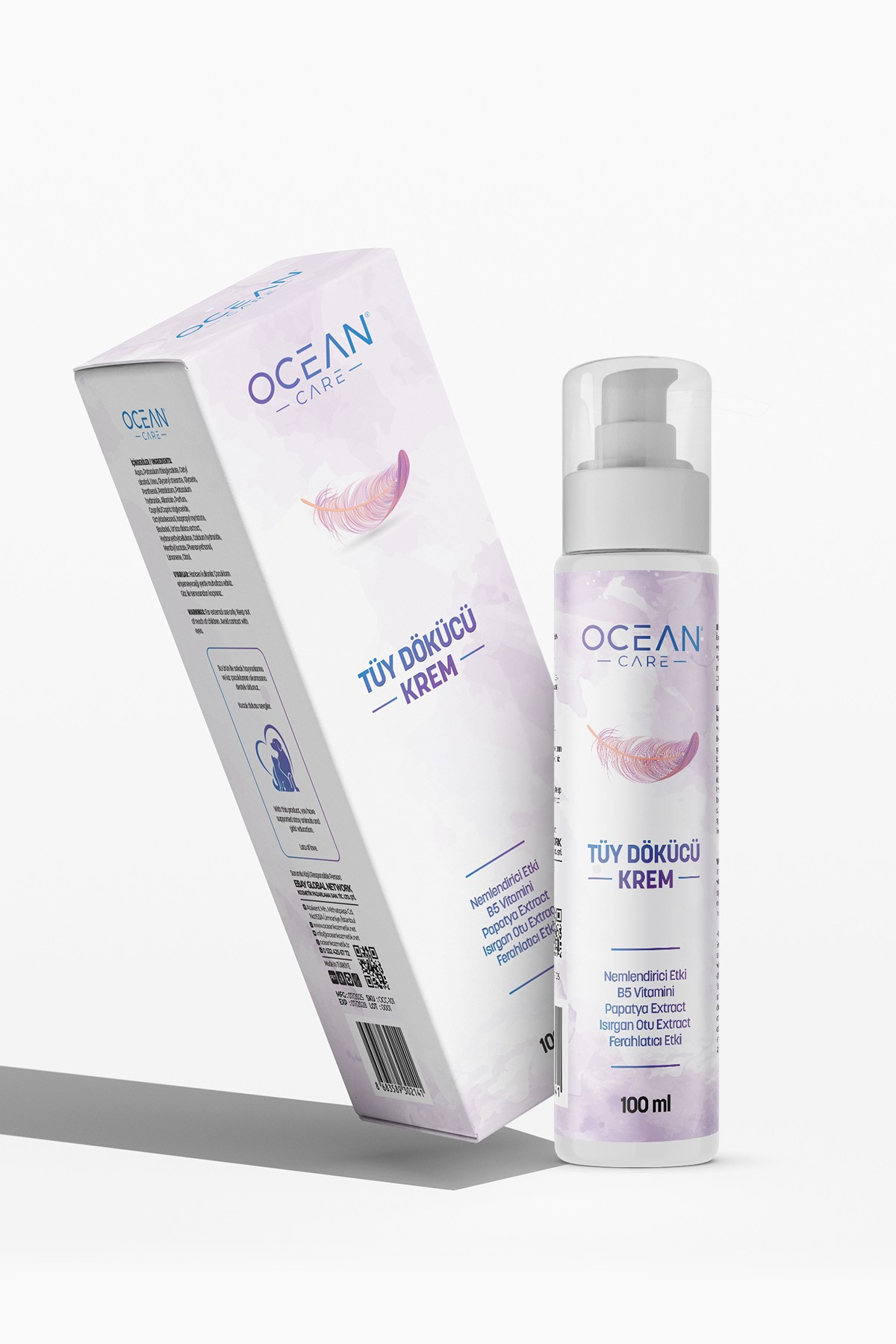 Tüy Dökücü Krem Tüm Cilt Tipleri İçin 100 ml