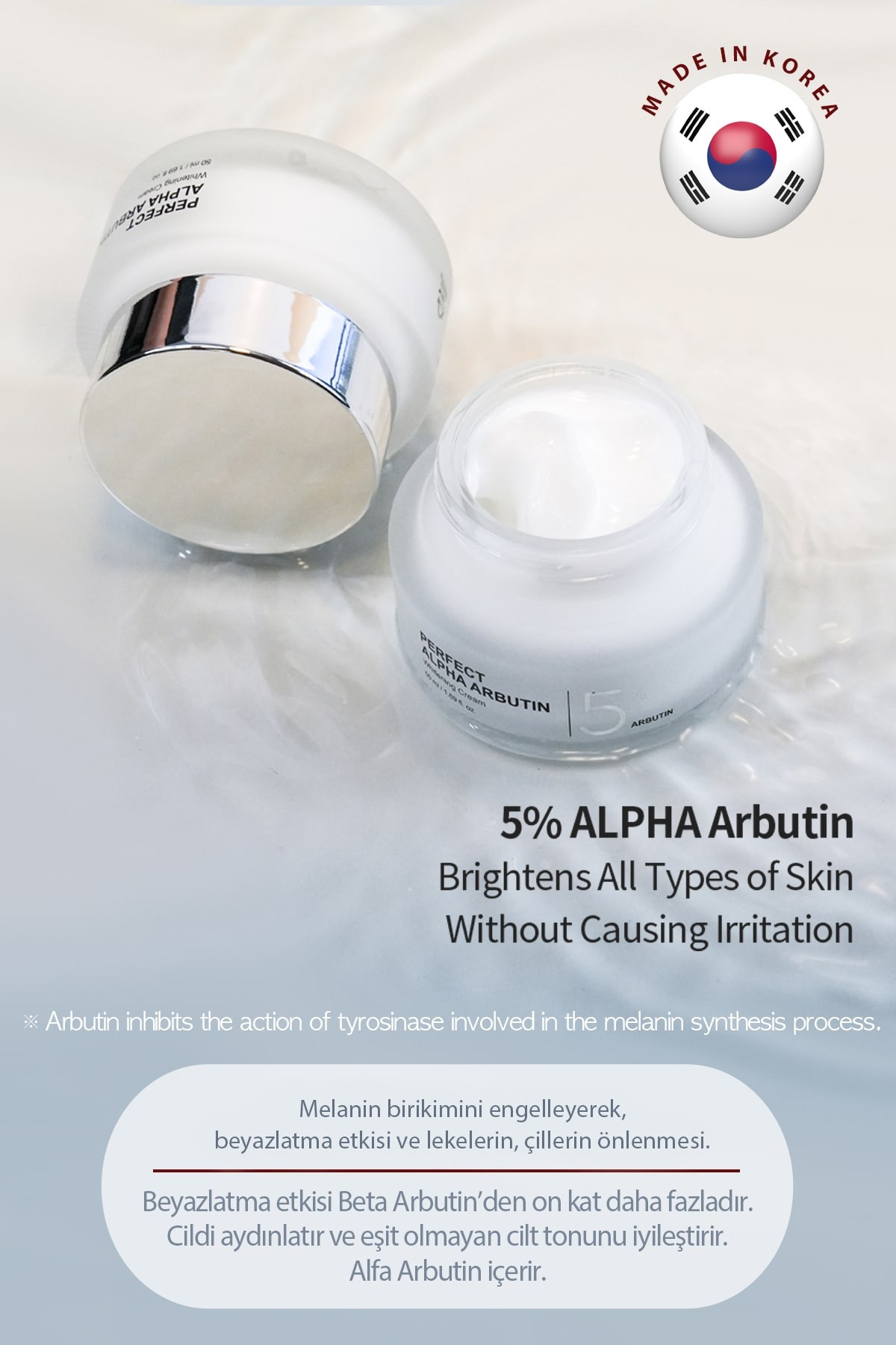 Perfect Alpha Arbutin Whitening Cream