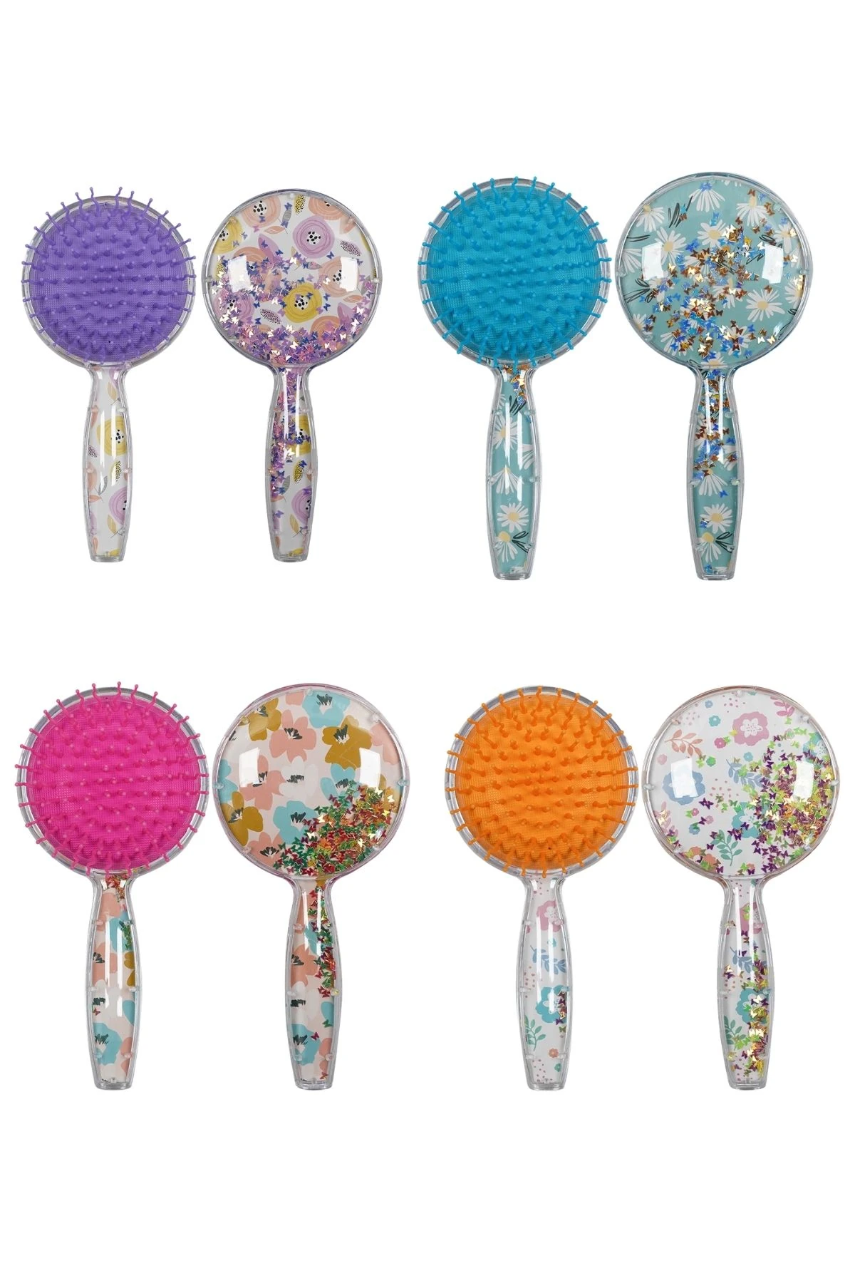 Tarak Saç Açıcı Tüm Saç Tiplerine Uygun Dolaşıklık Giderici Saç Fırçası 4 Adet