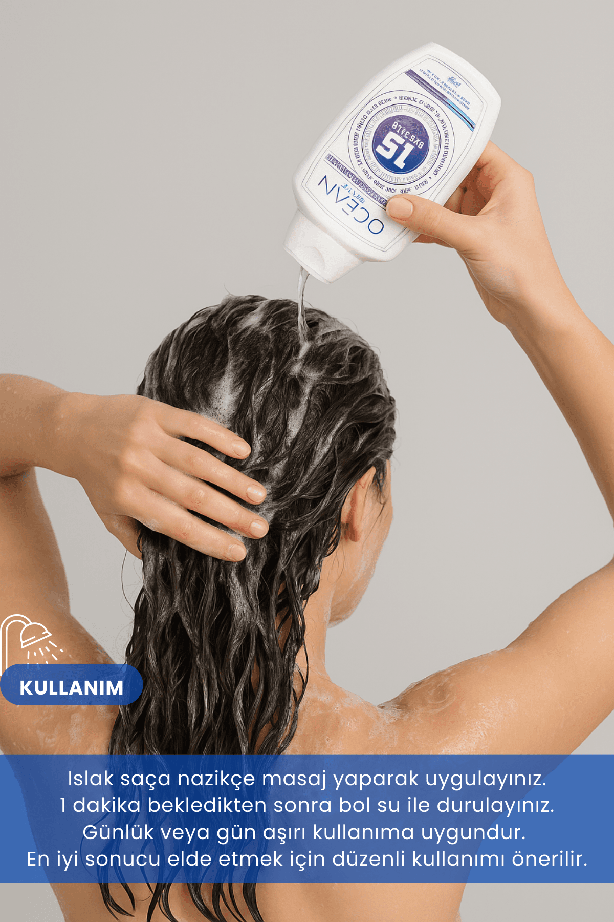 Şampuan 15 Aktifli Saç Dökülmesine Ve Kırılmasına Karşı Güçlendirici Şampuan 300 ml