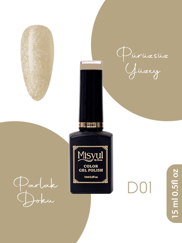 Disco Serisi Kalıcı Oje – 15ML | 6 Farklı Renk ile Tırnaklarınızda Gece Işıltısı!