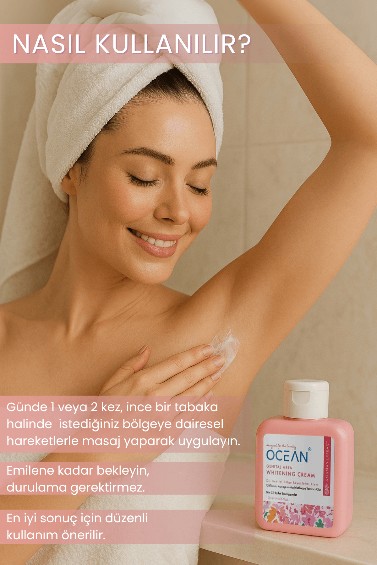 Flash Effect Beyazlatıcı Krem – Dış Genital, Bikini, Koltuk Altı ve Dirsekler İçin Anında Kalıcı Işıltı