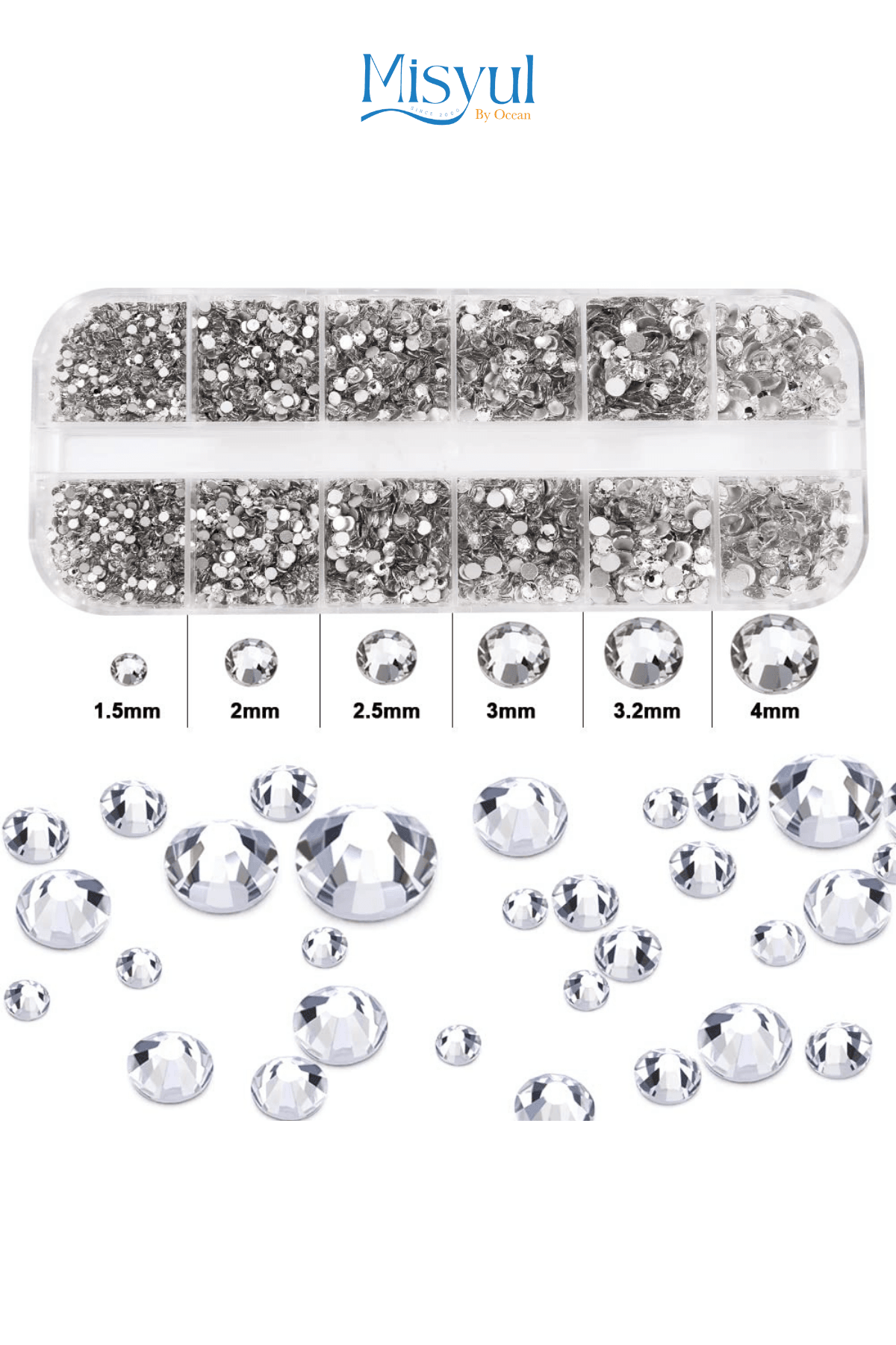 Tırnak Süsleme Taş Seti, Swarovski Nail Art Tırnak Süsleme Taşı, Süsleme Cımbızı, Süsleme Kalemi 