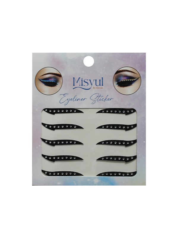 Eyeliner Sticker – Anında Etkileyici Bakışlar! - Siyah