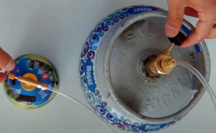 Kamp Kartuşu Tekrar Dolum Seti Piknik Tüpü için Dar Çember 3lü Set