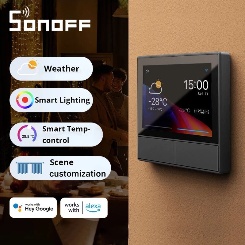 SONOFF NSPanel akıllı sahne duvar anahtarı Wifi akıllı anahtarı 