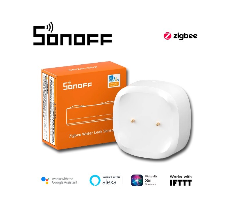 SONOFF SNZB-05P ZigBee Su Kaçak Sensörü