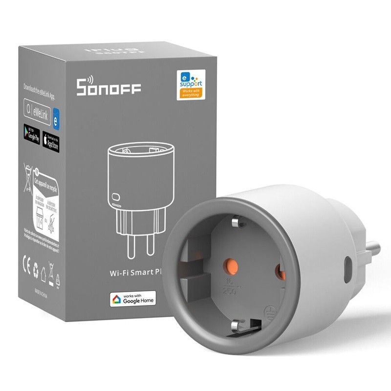 SONOFF S60 TPF Akıllı Fiş Wifi Akıllı Soket