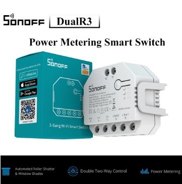 SONOFF DUALR3  iki yönlü güç ölçümlü wifi akıllı anahtar