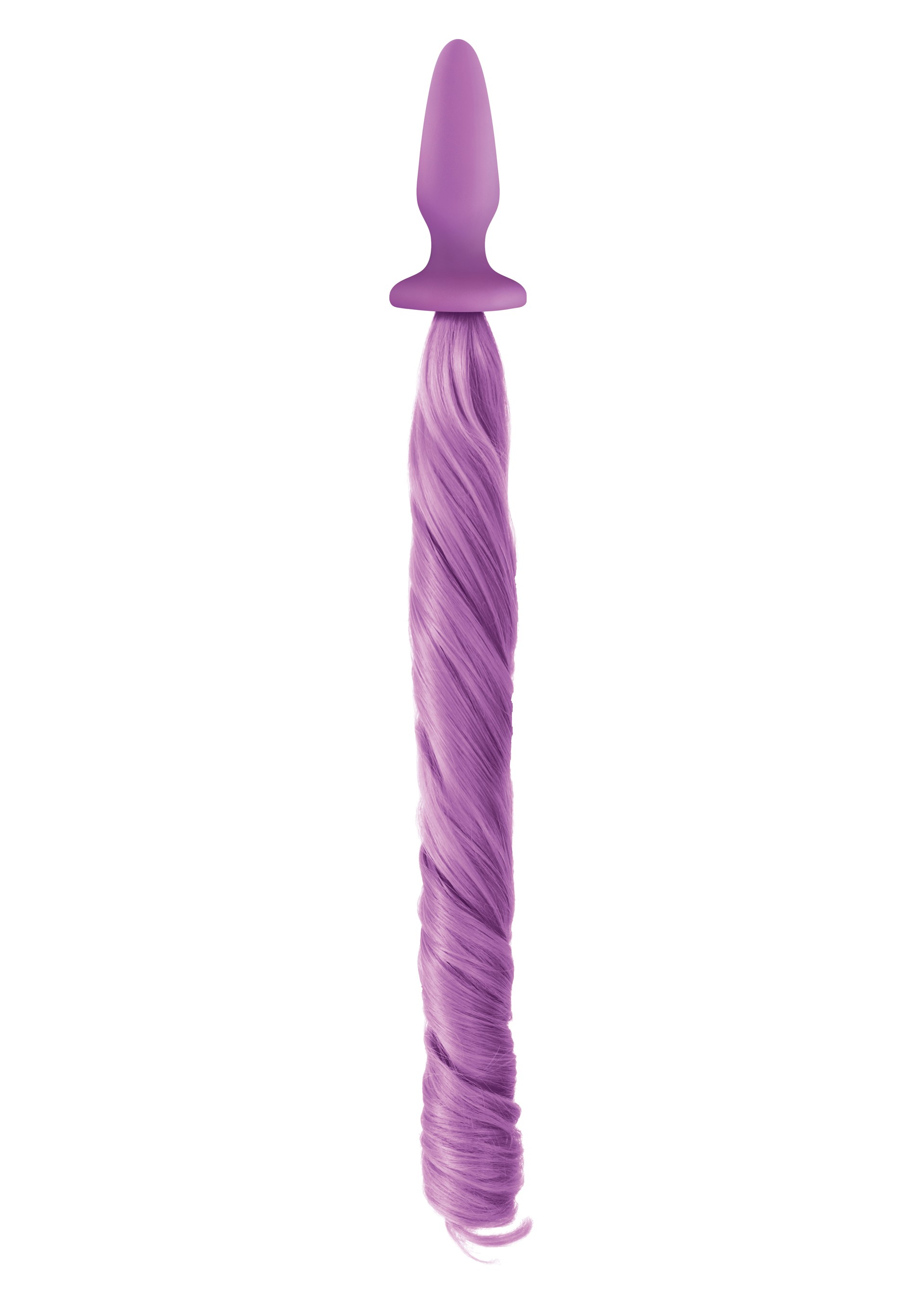 NS Novelties Unicorn Tails Kuyruklu Silikon Anal Plug Purple