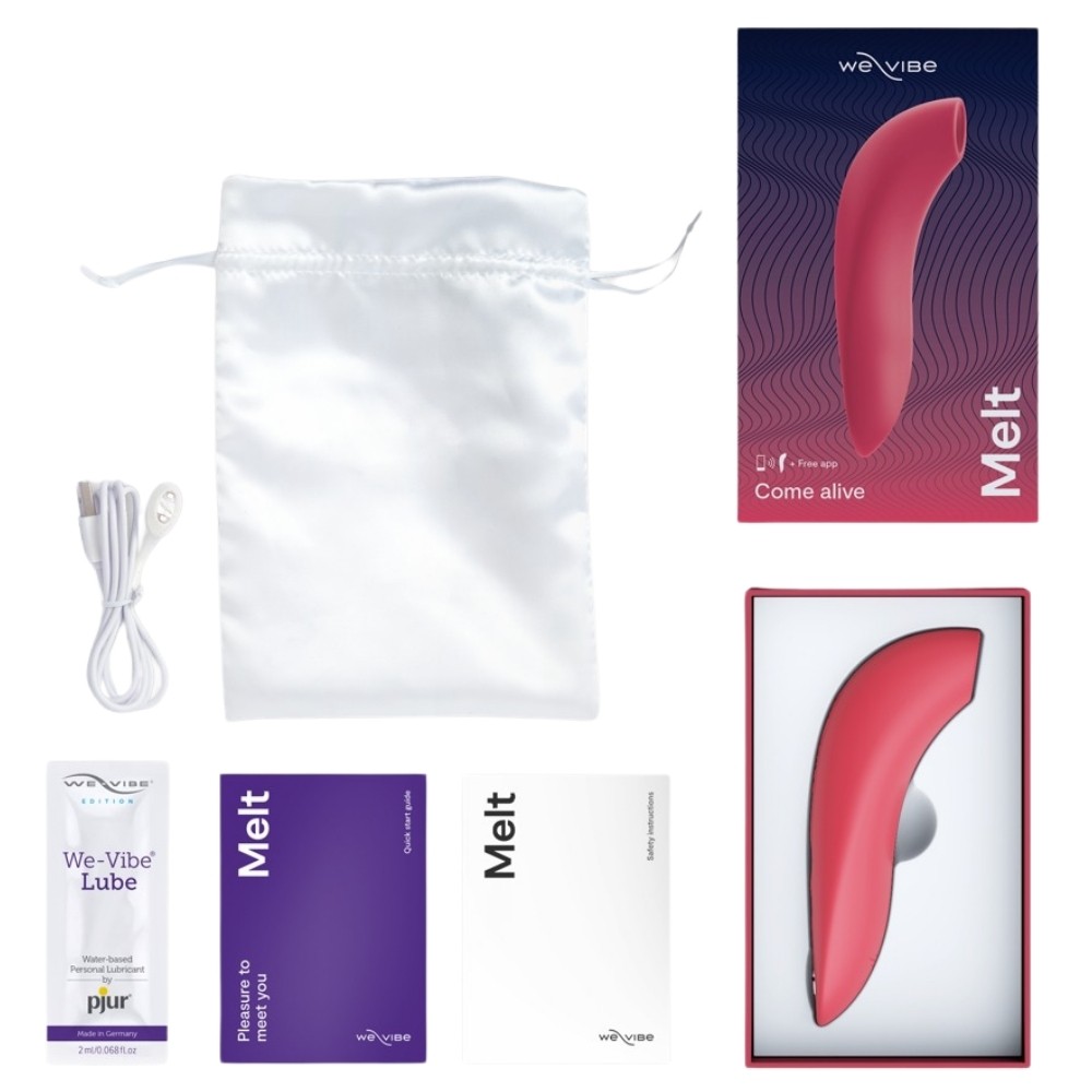 We-Vibe Melt Telefon Kontrollü ve Emiş Yapabilen Vibratör