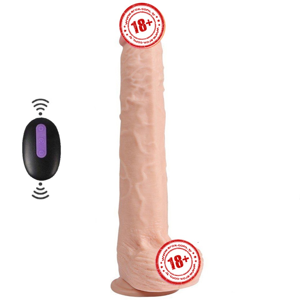 Dildo Series Bart 29.5 cm Şarjlı Realistik Vibratör