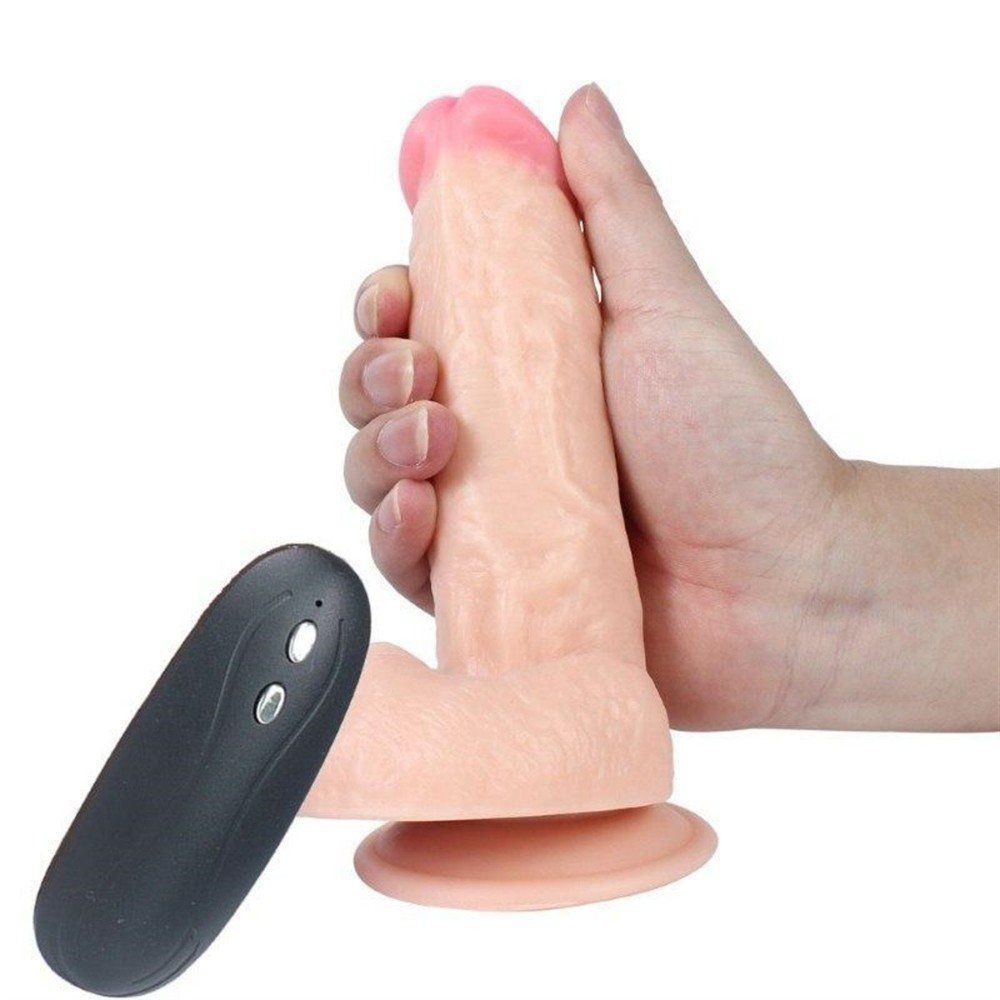 Dildo Series Kassadin 18 Cm 10 Modlu Titreşimli Dildo