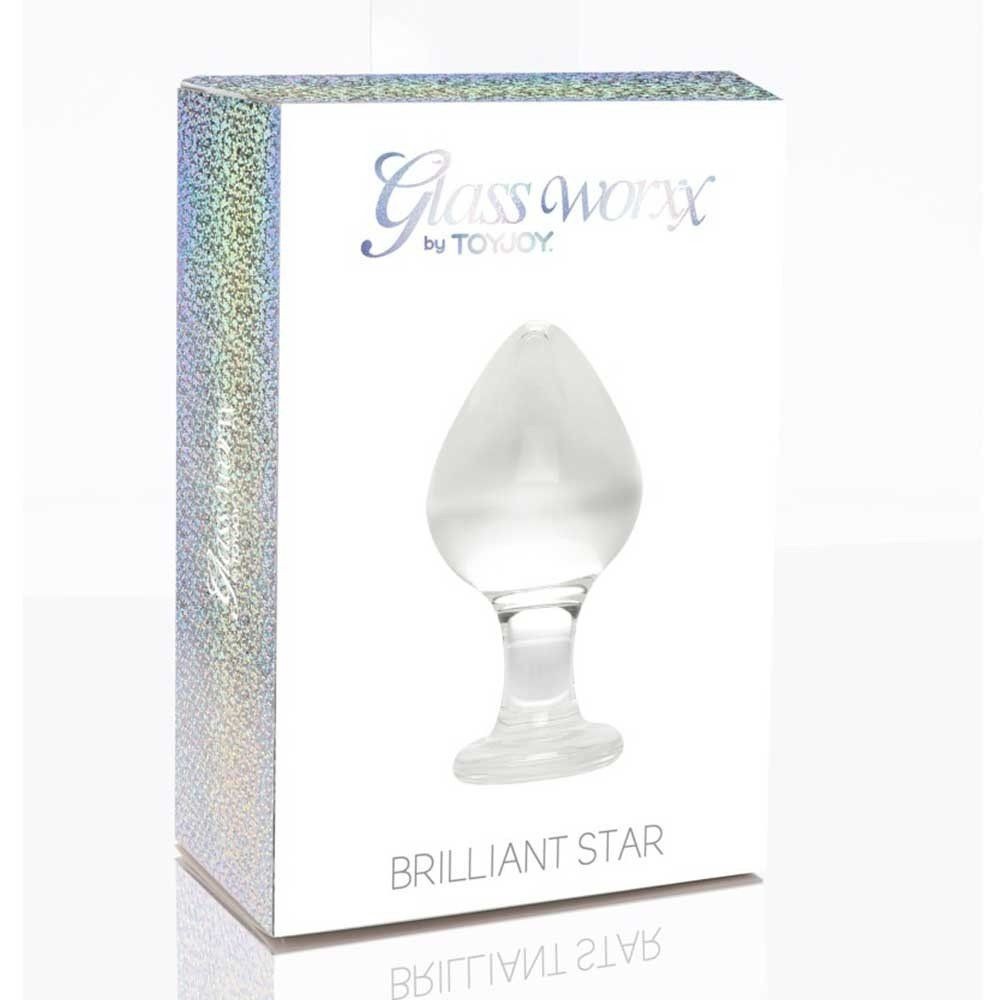 Glass Worxx By Toy Joy Brilliant Star Cam Dildo