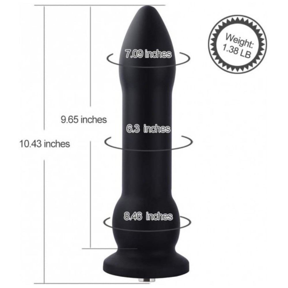 Hismith Sex Machine Silicone Anal Bullet Seks Makinesi Başlığı