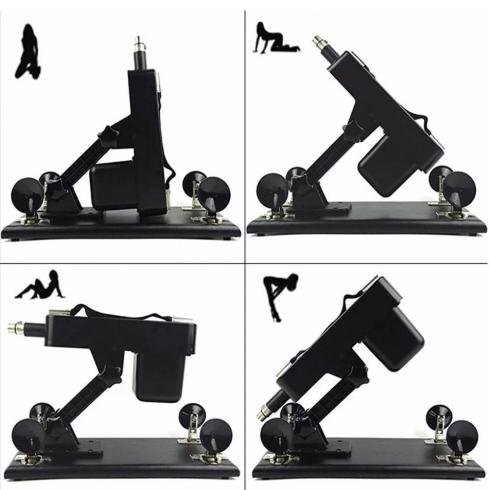 Machine Gun Ayarlanabilir Çok Güçlü Vantuzlu Seks Makinesi