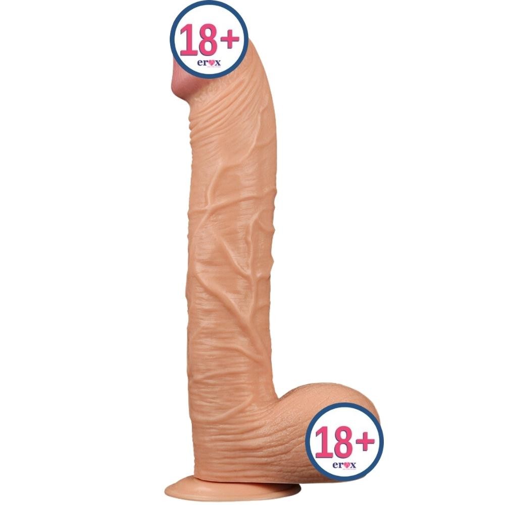 Lovetoy King Sized 33 cm Kalın Damarlı Gerçekçi Realistik Penis - Erox Sex  Shop