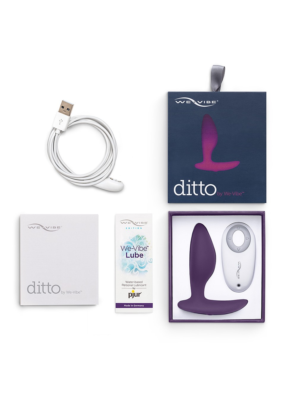 We-Vibe Ditto Akıllı Telefon Uyumlu Anal Plug Vibratör