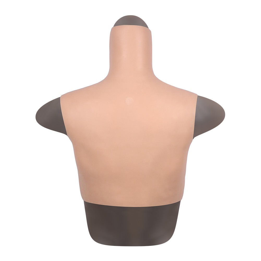 Bodysuit Crossdresser Askılı Giyilebilir Silikon Göğüs M Beden
