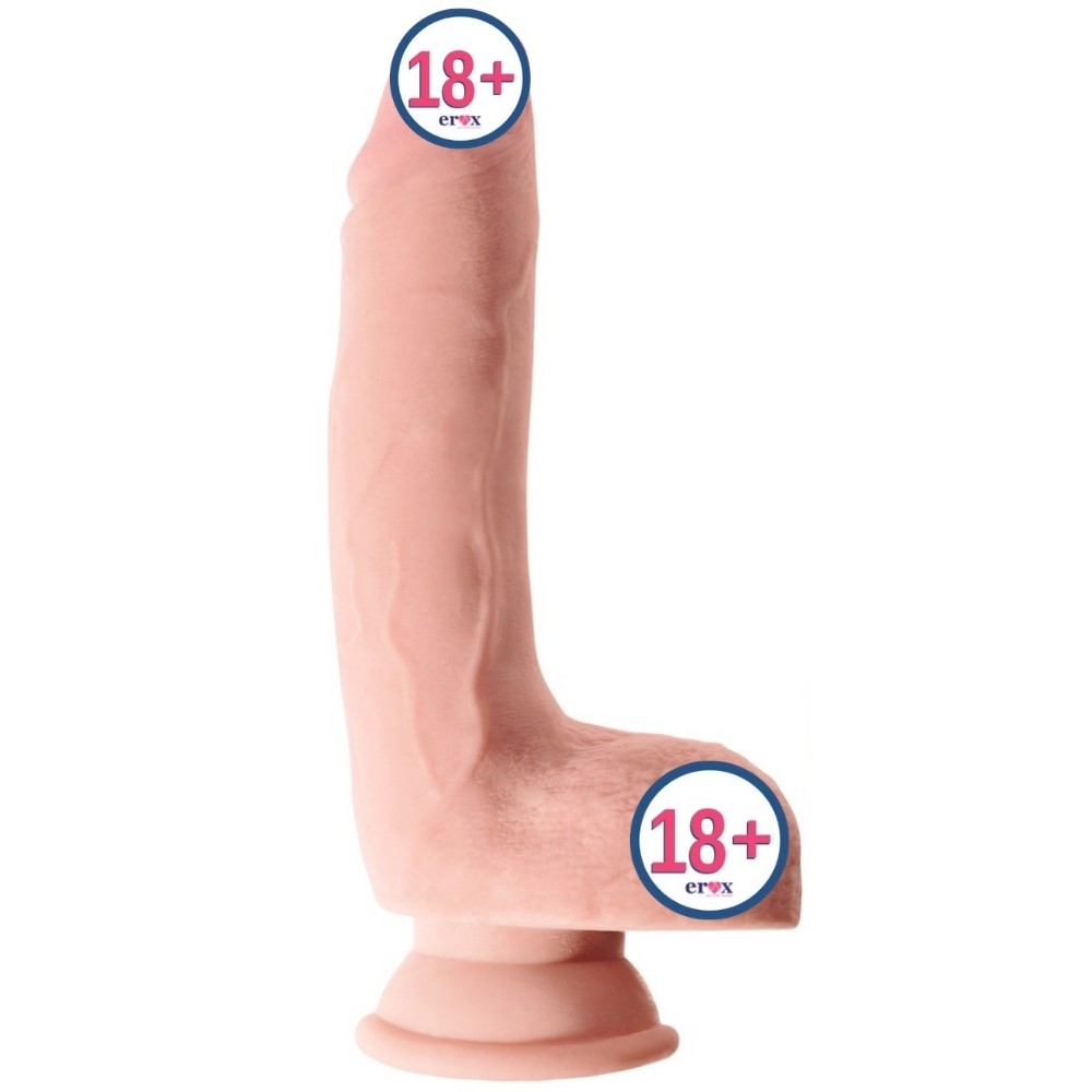 Pipedream King Cock 9 İnch Triple Density Cock with Balls Realistik Penis