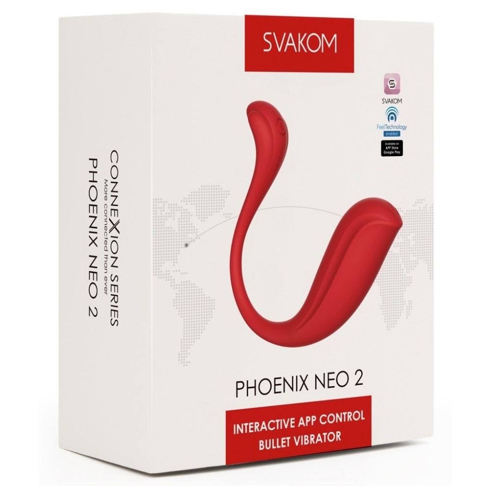 Svakom Phoenix Neo 2 İnteractive Telefon Kontrollü Vibratör