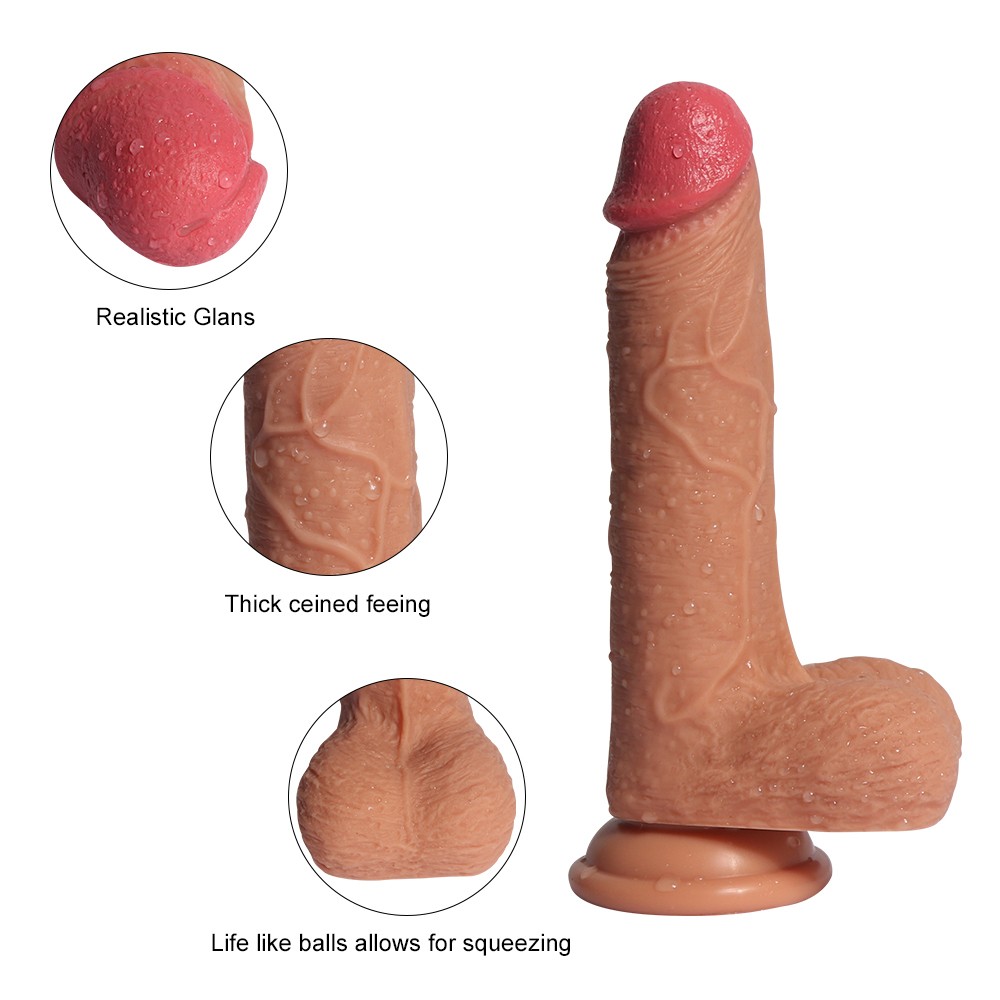 Shequ Little Dean Belden Bağlamalı 19.5 Cm Strapon Realistik Penis