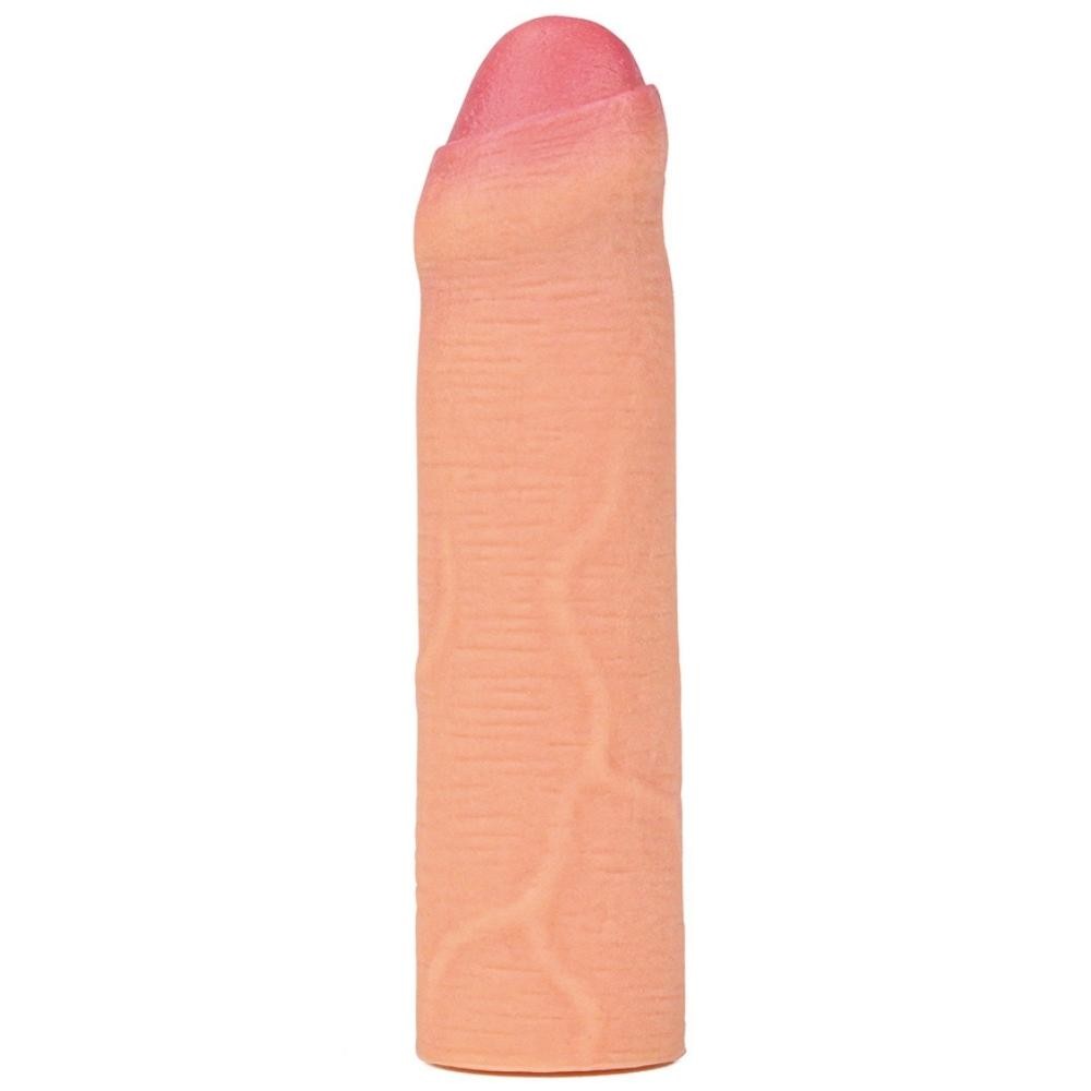 Lovetoy Nature Extender Et Dokulu Gerçekçi Sünnetsiz Penis Kılıfı