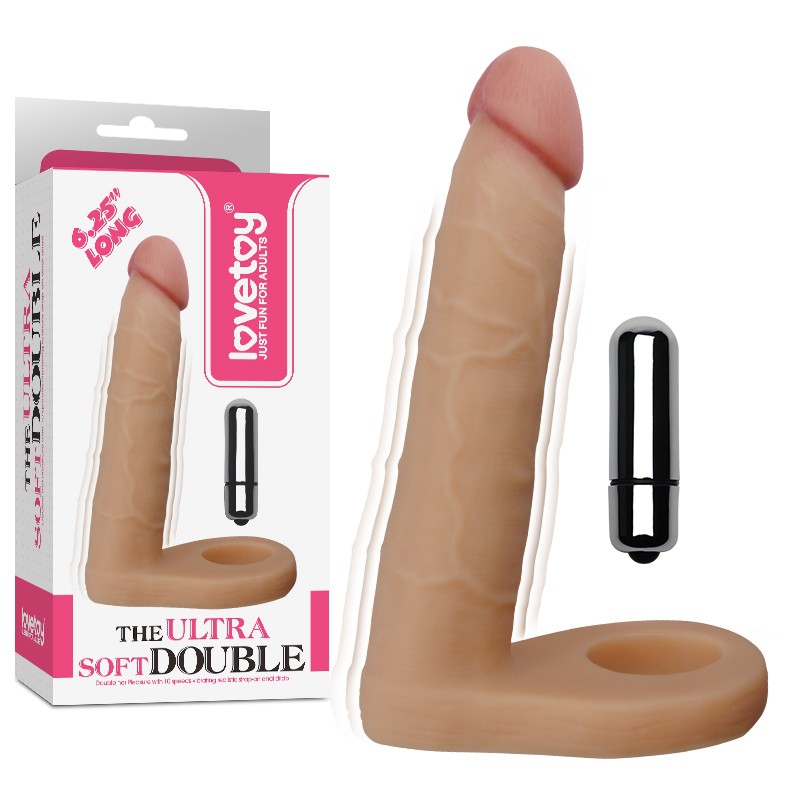 Lovetoy The Ultra Soft Double Titreşimli Anal Penis