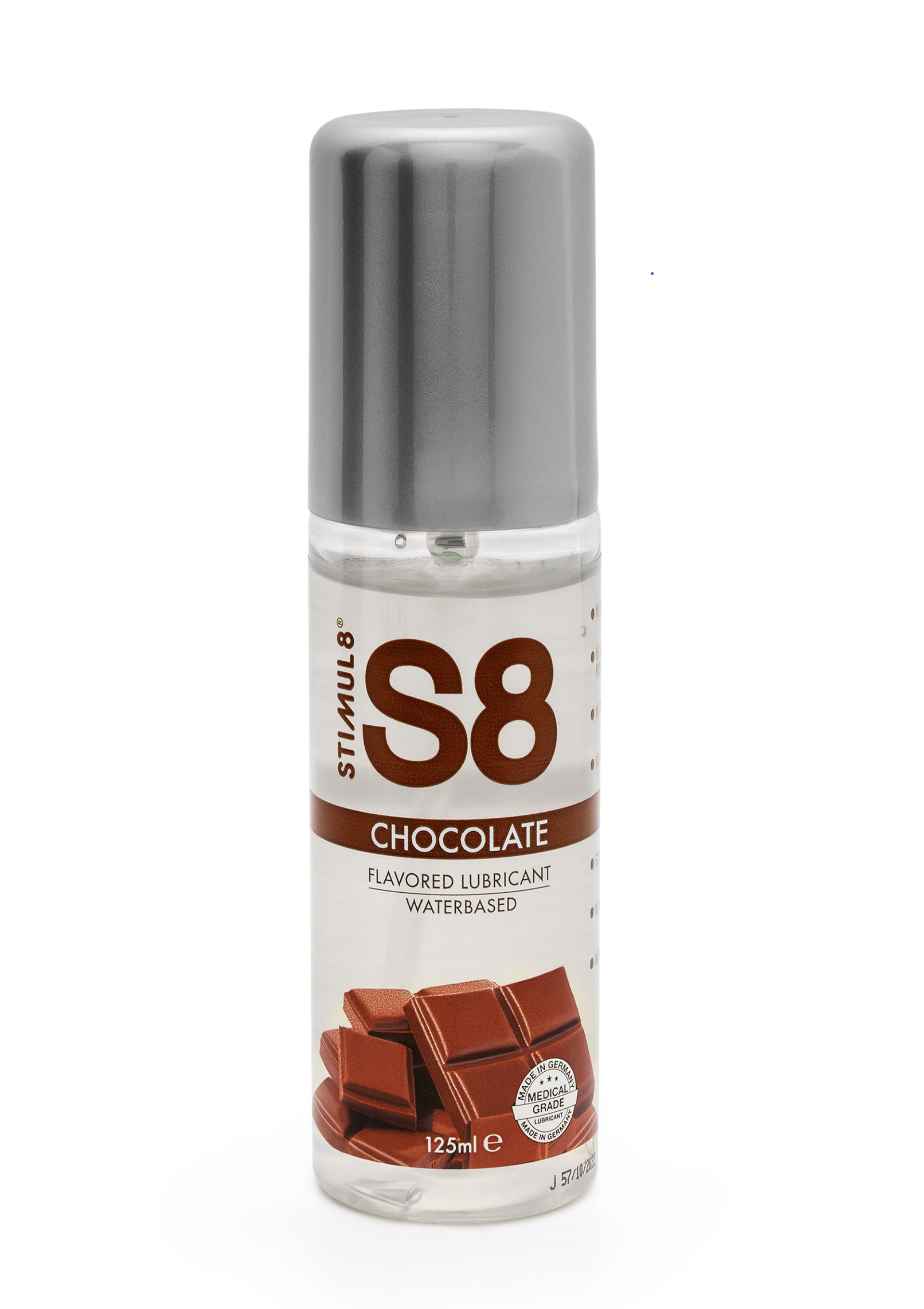 S8 Su Bazlı Çikolata Aromalı 125Ml Kayganlaştırıcı Jel