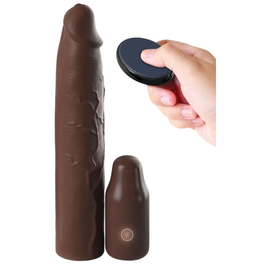 Fantasy X-Tensions Elite Mega 3 Uzaktan Kumandalı Titreşimli Penis Kılıfı
