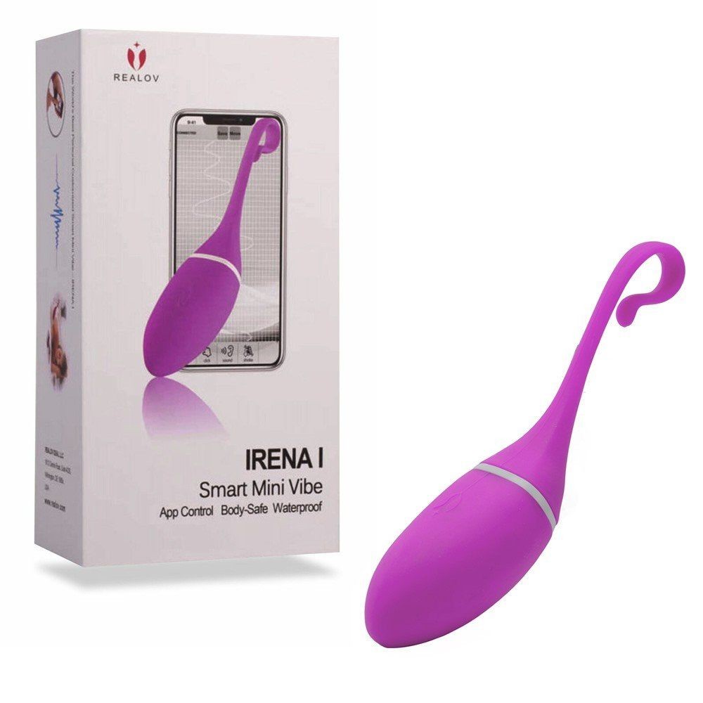 Realov İrena 1 Purple Telefon Kontrollü Vibratör