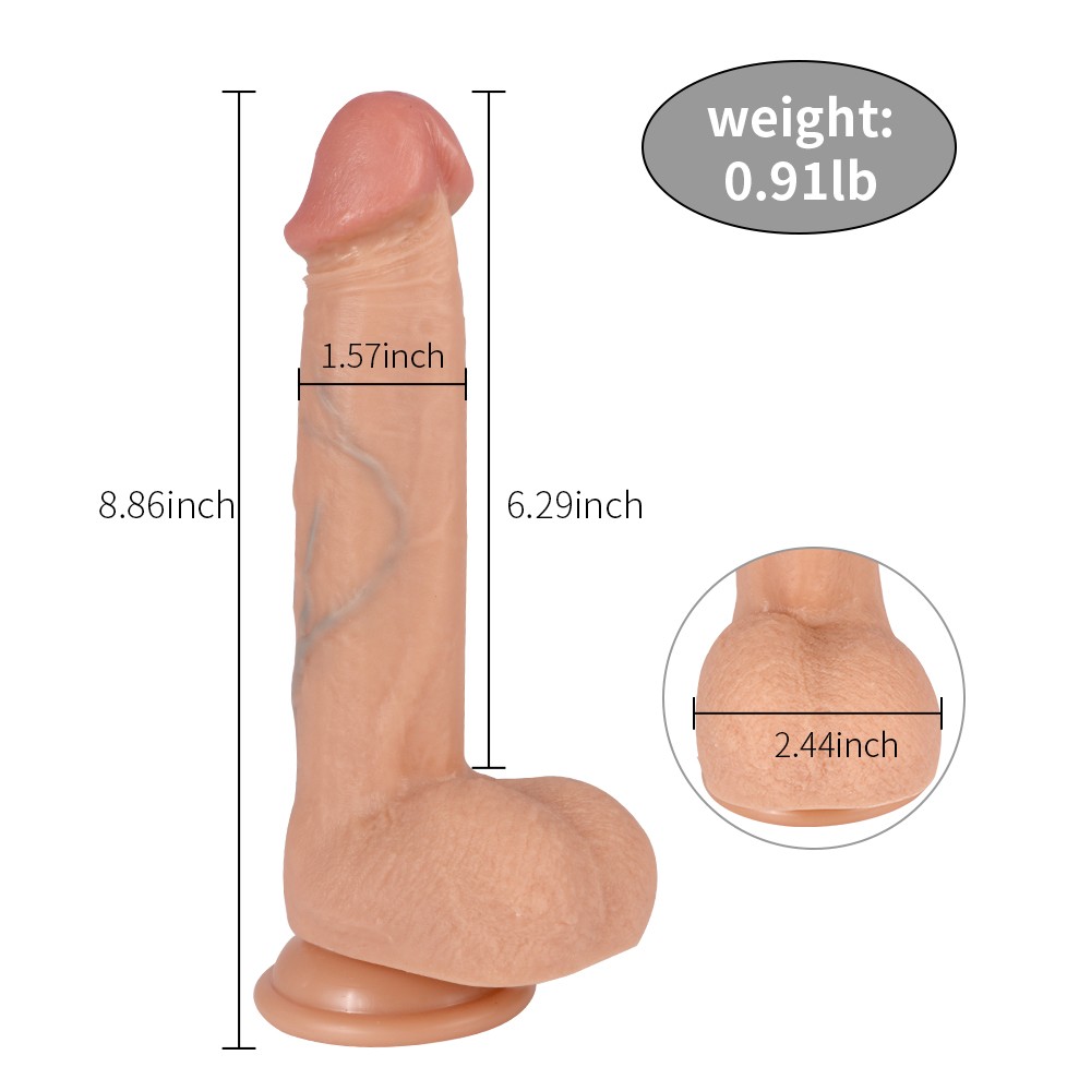 Dildo Series Bill 23 Cm Realistik Penis