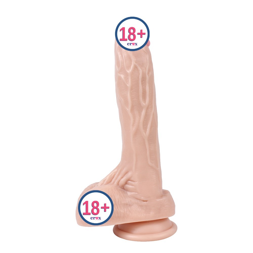 Dildo Series Dragon Realistik Flexible Esnek Dildo 21 cm