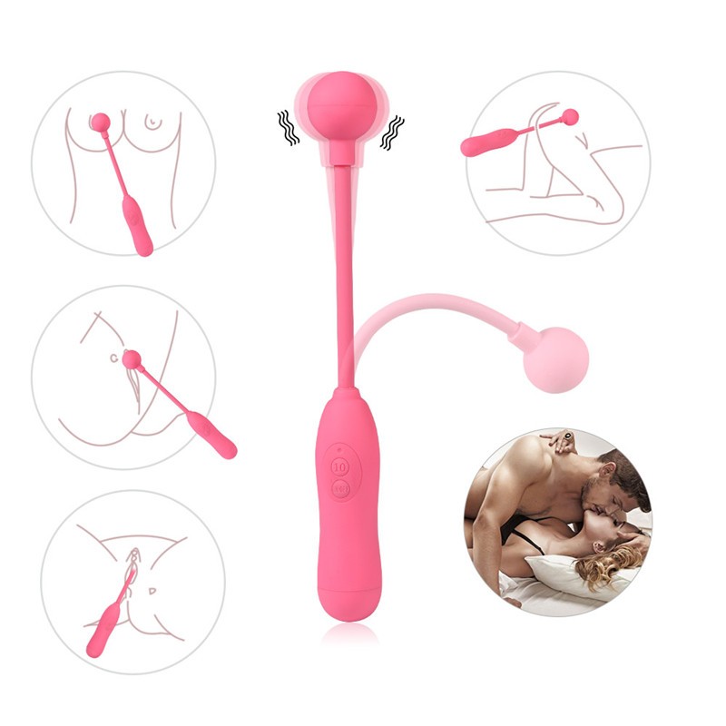 Shequ 360 Derece Dönebilen G-Spot Uyarıcılı 10 Modlu Vibratör