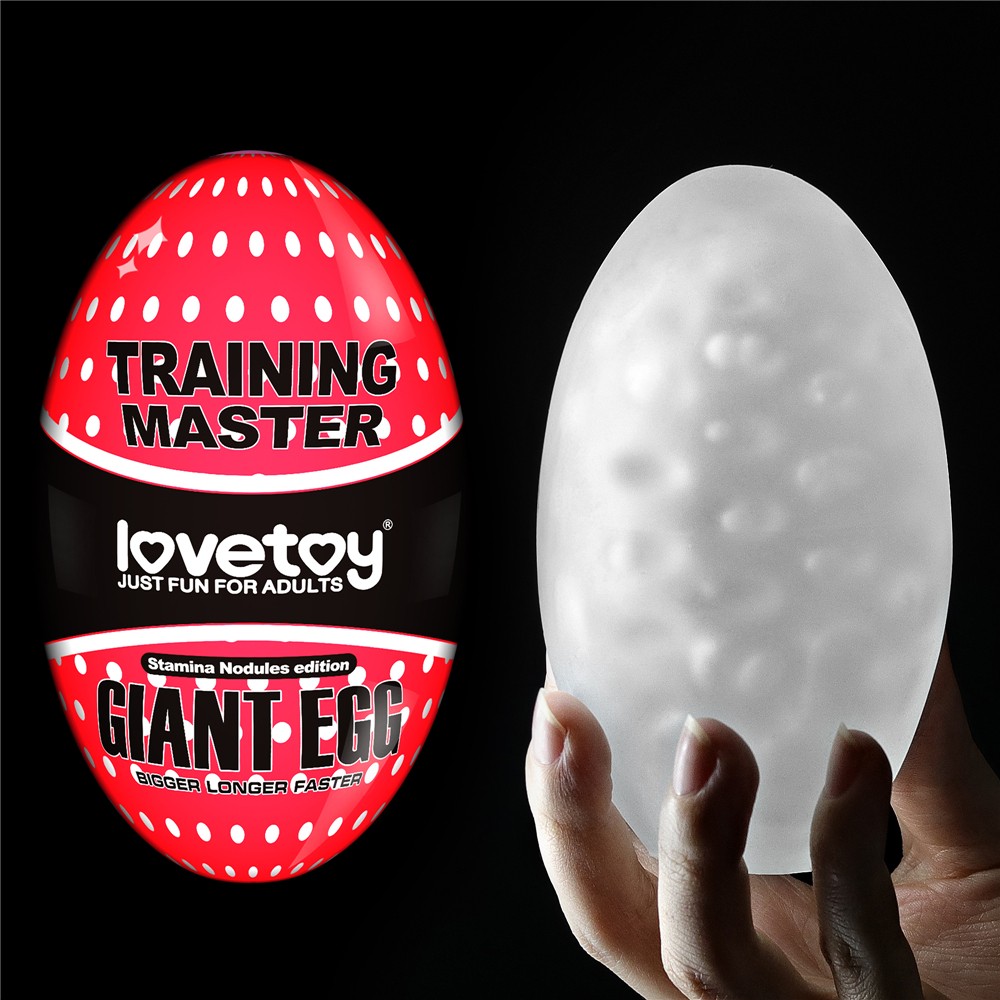 Lovetoy Giant Egg Stamina Nodules Masturbator