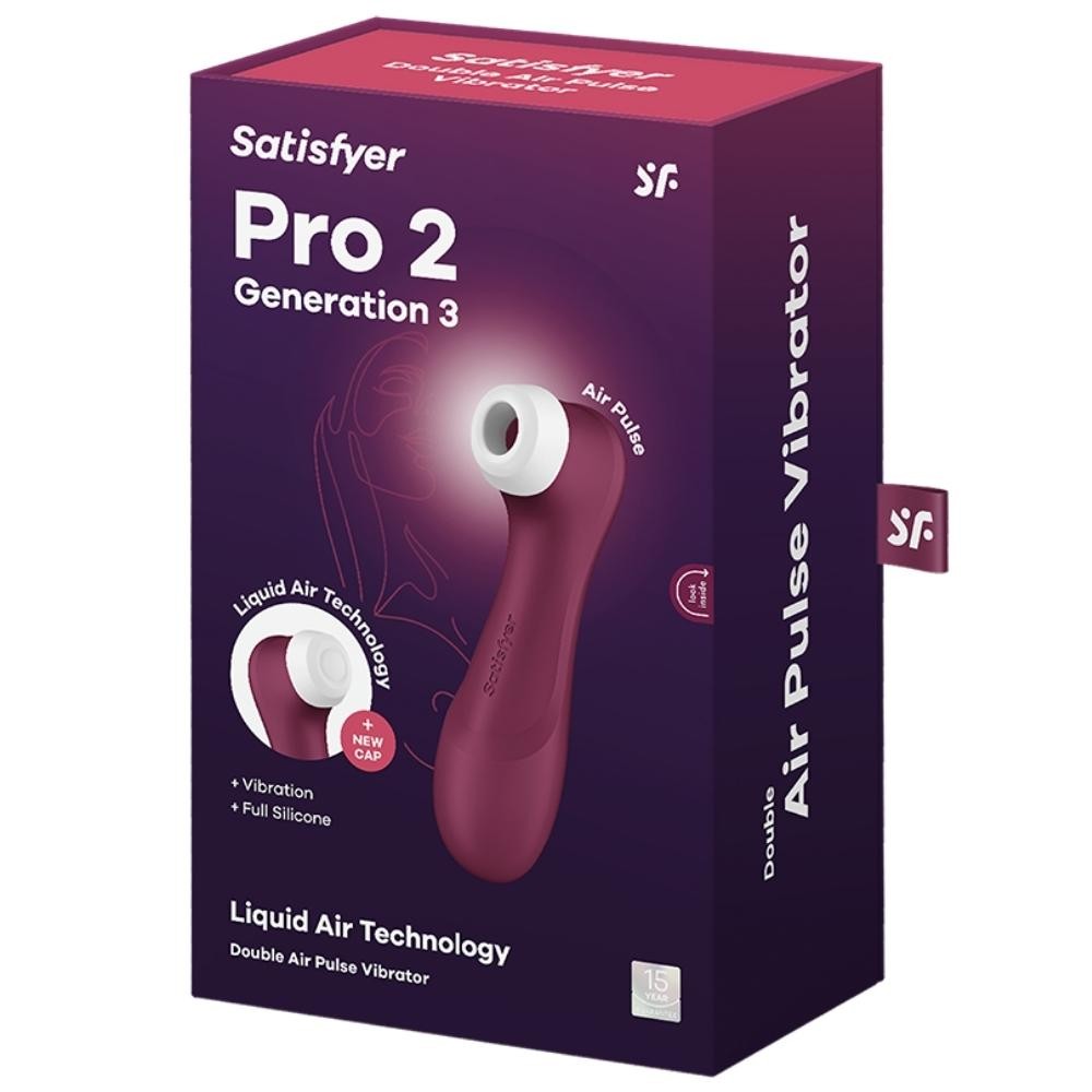 Satisfyer Pro 2 Generation 3 Telefon Kontrollü Emiş Güçlü Vibratör