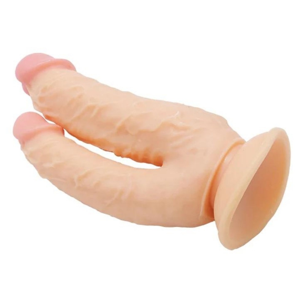 Dildo Series Lifelike G-Spot Anal ve Vajinal Çift Taraflı Realistik Penis