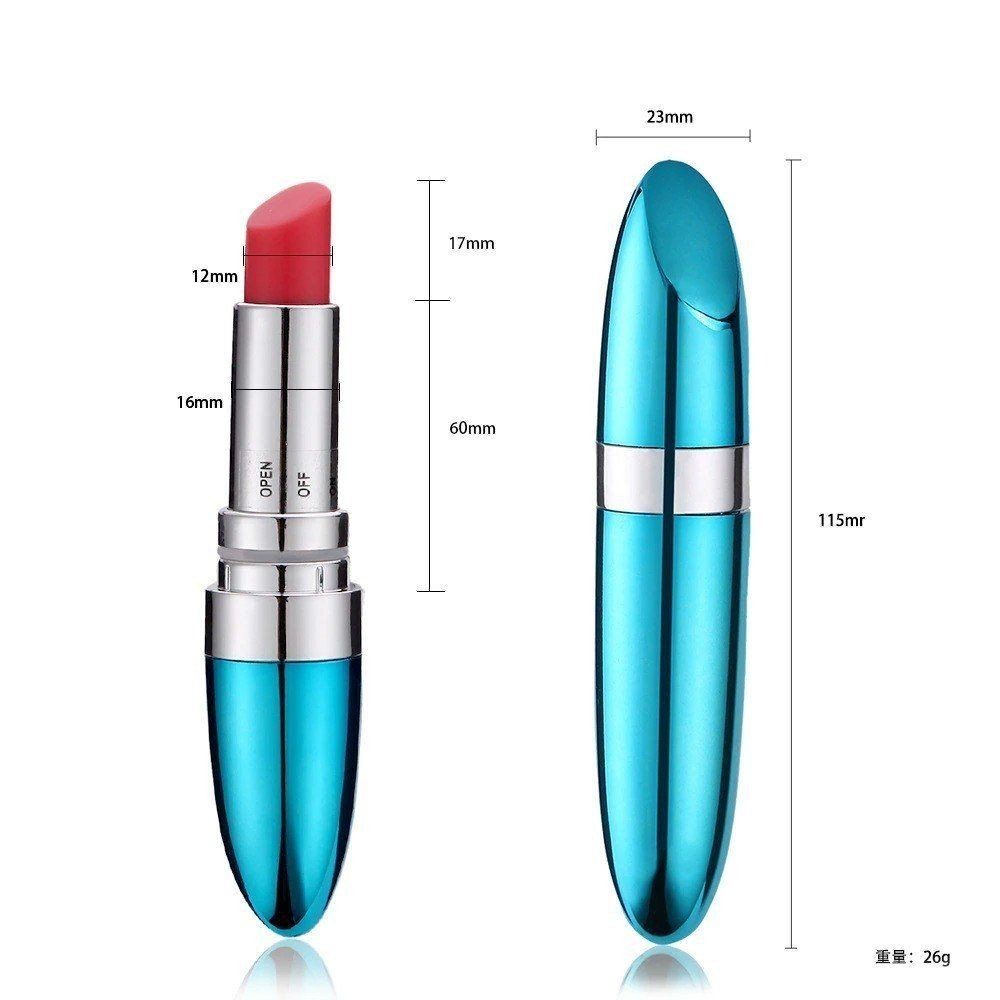 Erox Lipstick Red Mini Ruj Vibratör