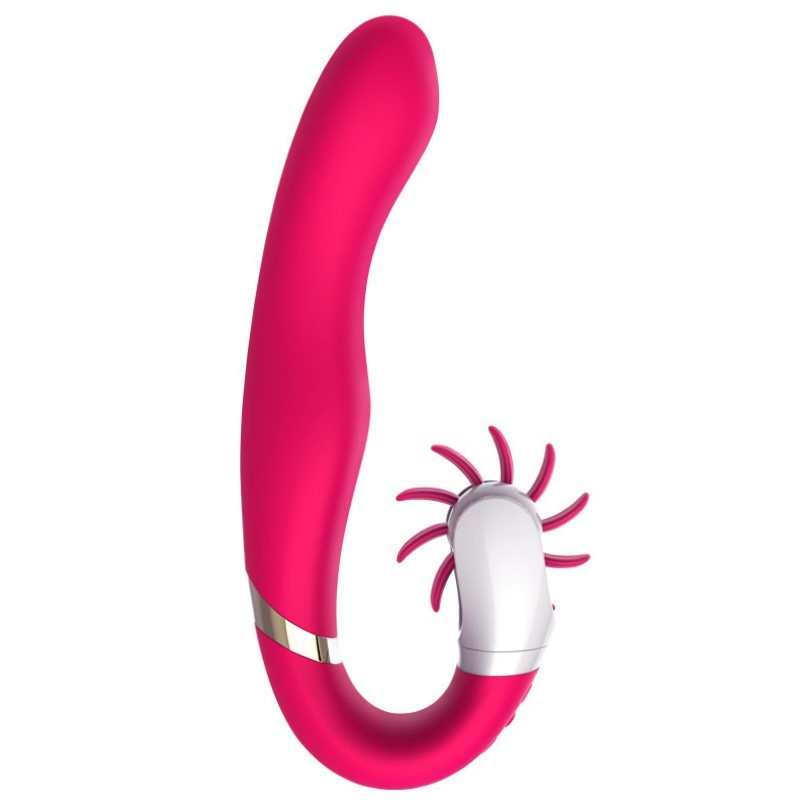 Erox Dave 2 Hareketli Klitoral Penetrasyon G-Stimulant Vibratör