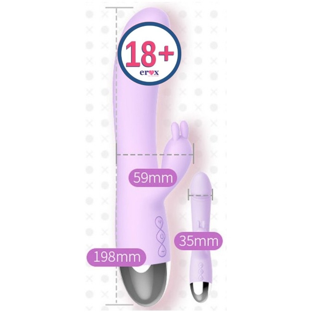 Leten Faye 3 G-Spot ve Klitoris Uyarıcı Rabbit Vibratör