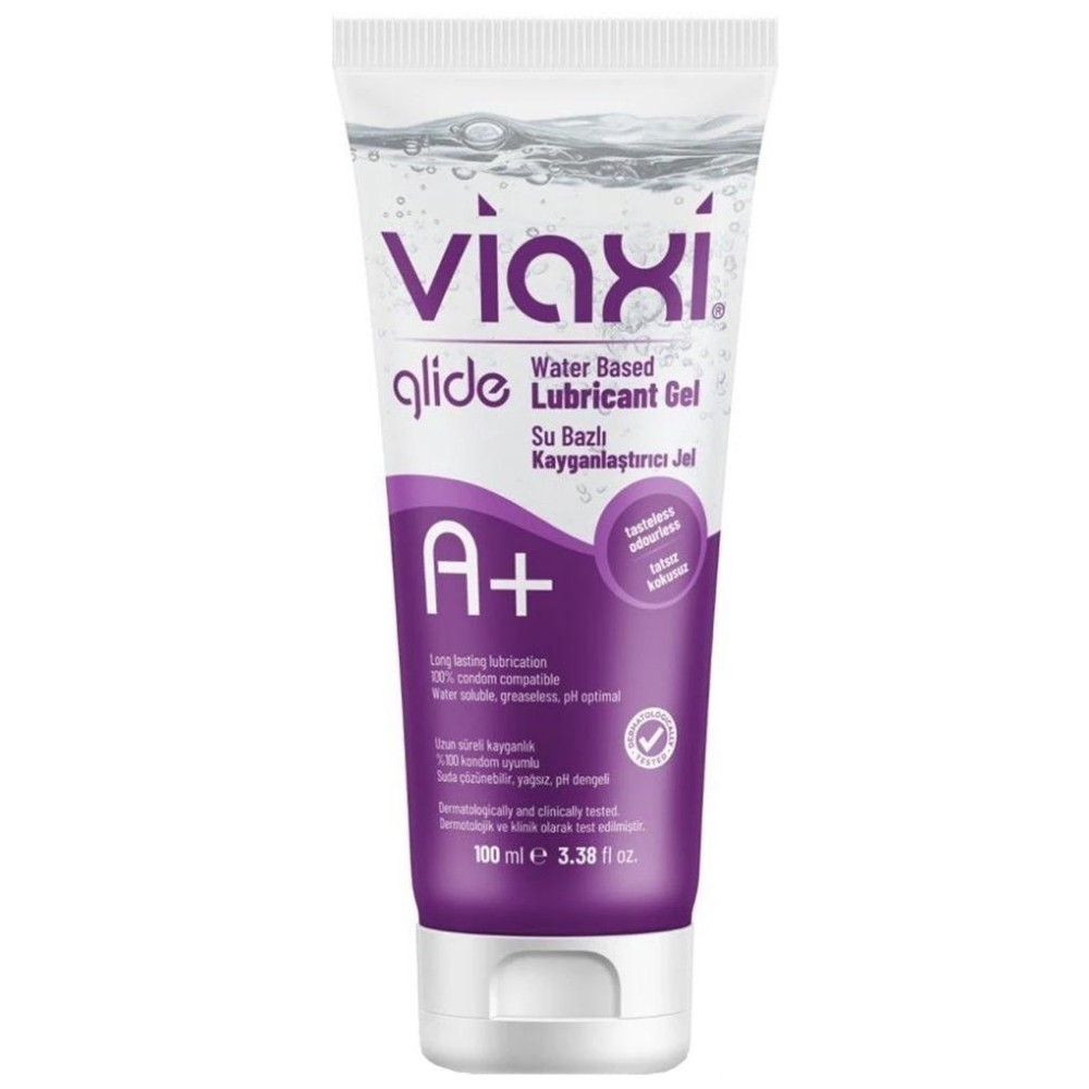 Viaxi A+ Water Based Lubricant Gel Anal Kayganlaştırıcı Jel 100 Ml