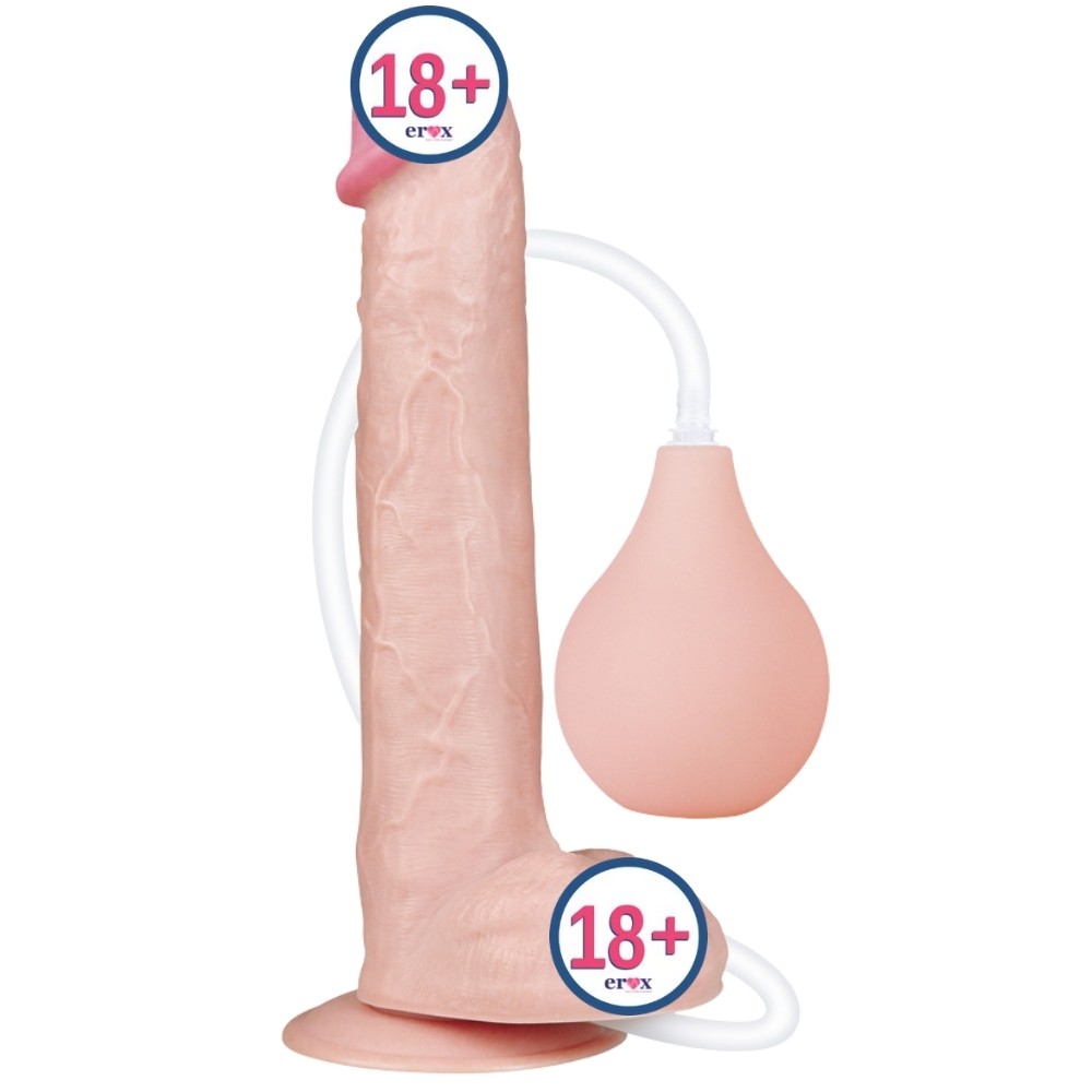 Lovetoy 11 Squirt Extreme 28 Cm Boşalabilen Realistik Penis