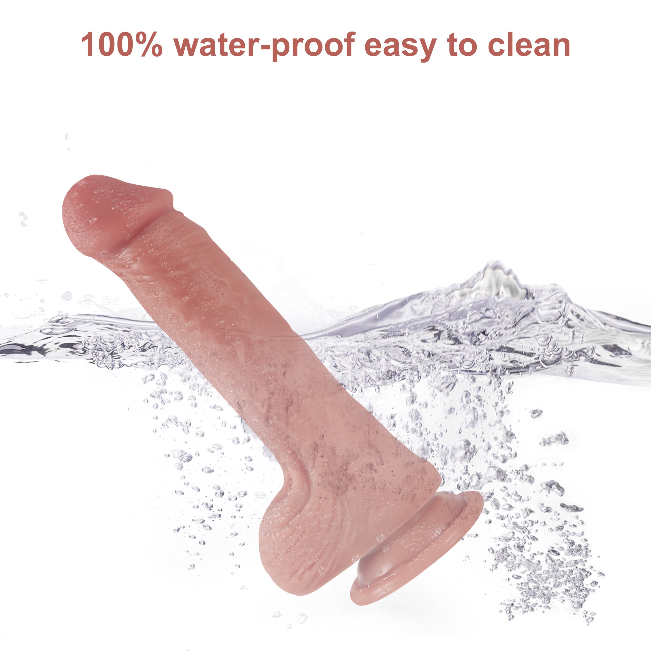 Dildo Series Jack 20 Cm Flexible Realistik Penis Model 2