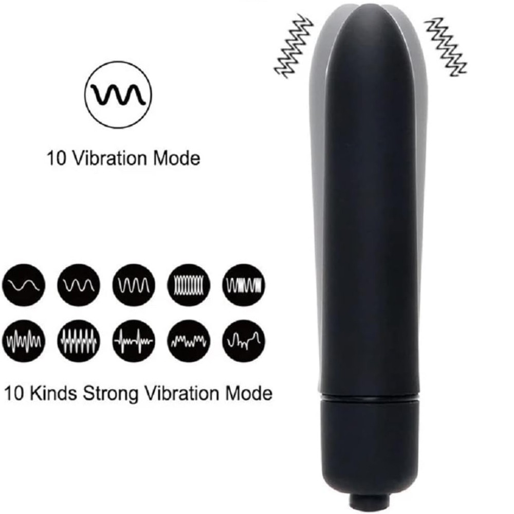 Erox Kirus Bullet Vibes Kurşun Mini Vibratö-Gray