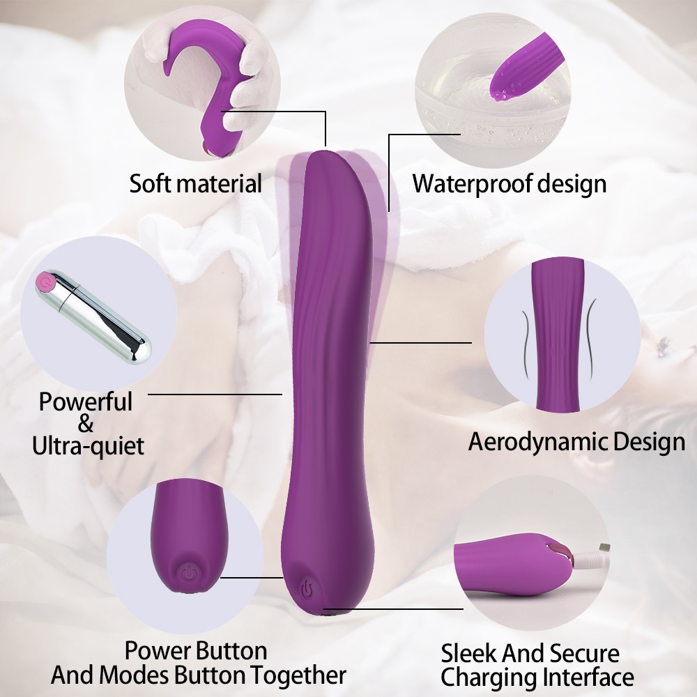 Erox Licking Vibration Purple 10 Mod Darbeli Dil Vibratör