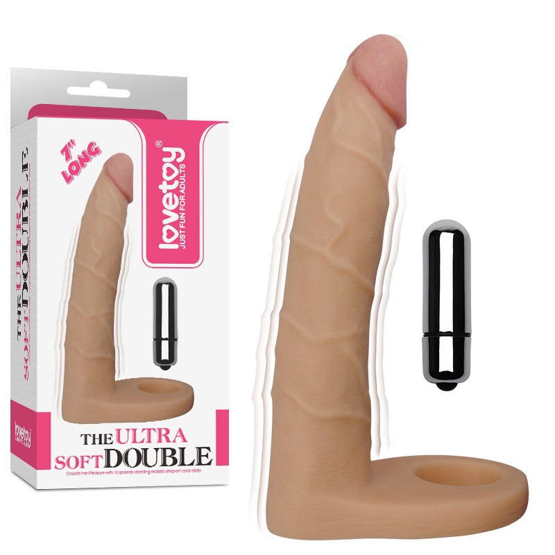 Lovetoy The Ultra Soft Double Titreşimli Anal Protez Penis