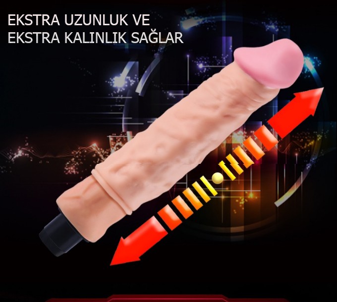 Yeain Max Man 5 cm Uzatmalı Realistik Penis Kılıfı