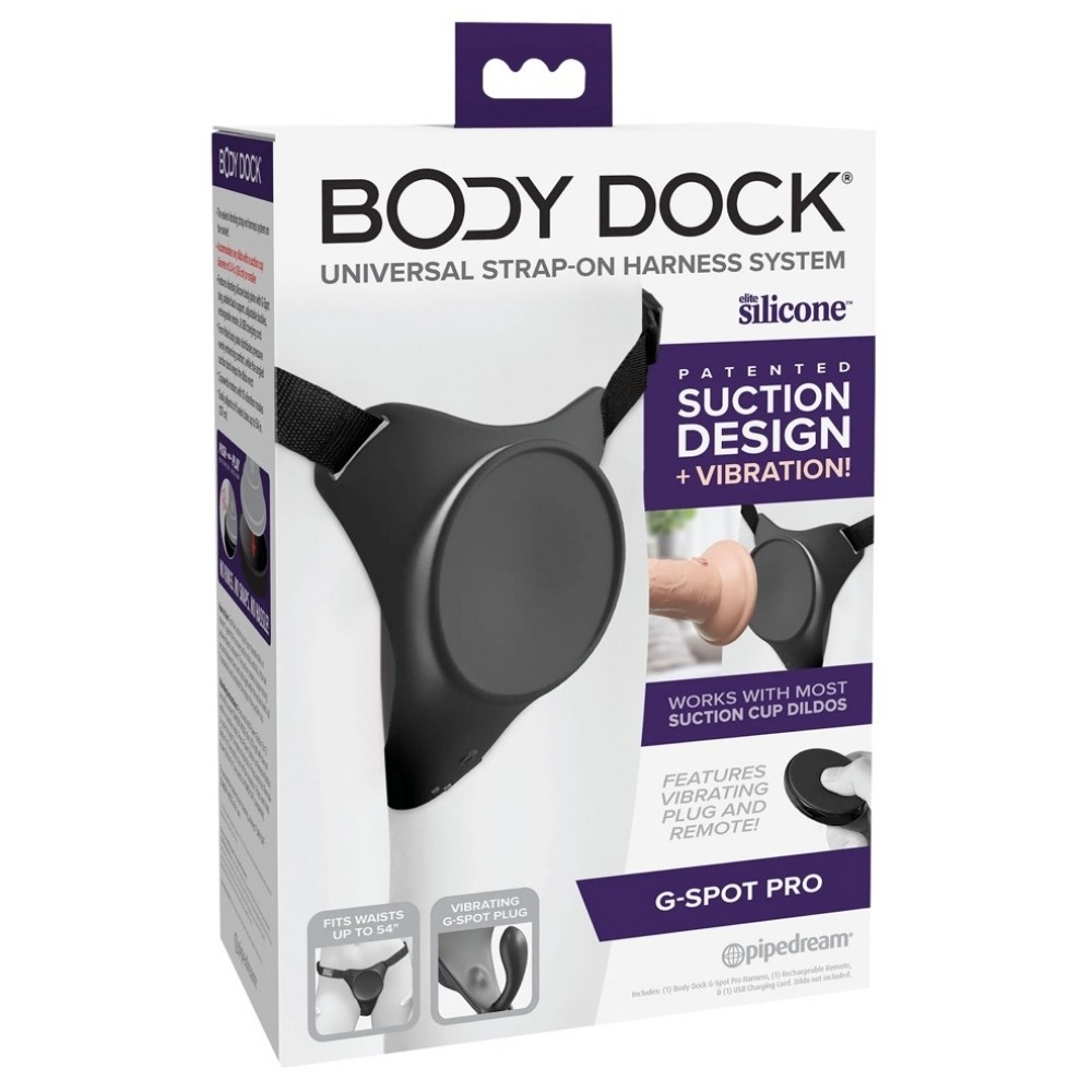 Pipedream Body Dock G-Spot Uyarıcı Strapon Penis Kemeri