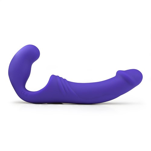 Aphrodisia Strapless Strap-On Vibratör Purple