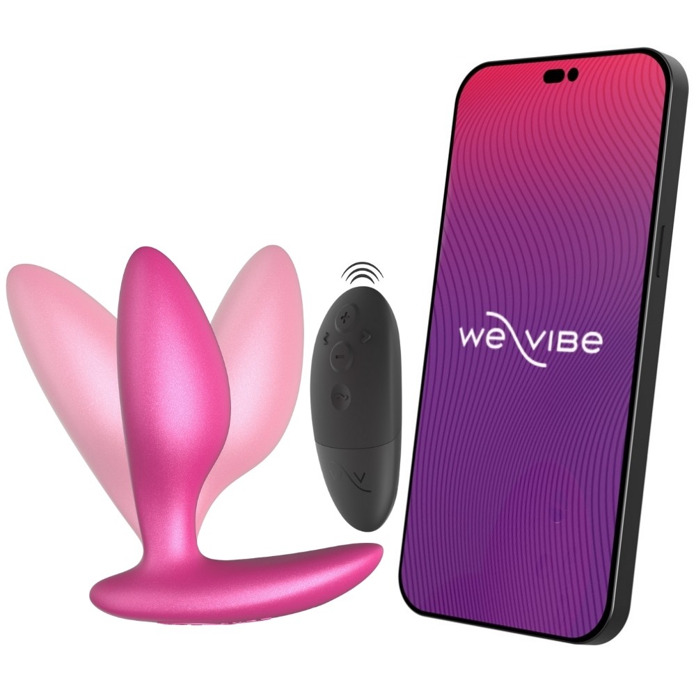 We-Vibe Ditto+ Telefon Kontrollü Uzaktan Kumandalı Anal Plug Vibratör - Pink